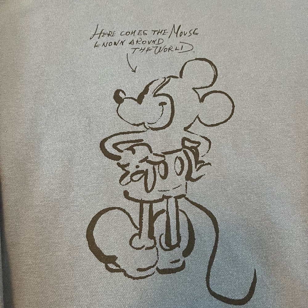 Crew neck Mickey Mouse sweatshirt from Uniqlo. - Picture 3 of 3